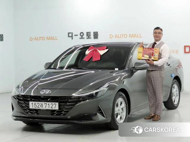 Hyundai Avante (CN7) 2020 Серый из Кореи