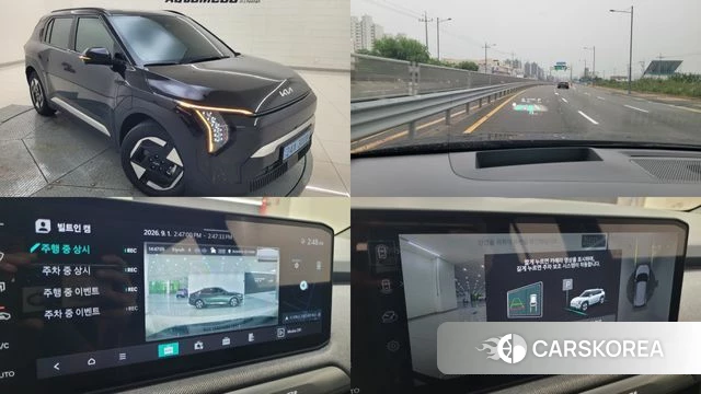 Kia EV3 2024 Черный из Кореи