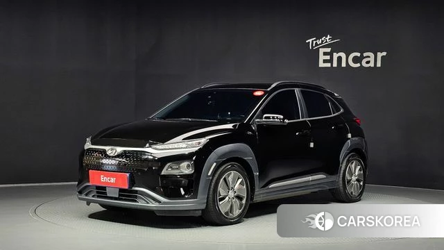 Hyundai Kona Electric 2019 Черный из Кореи