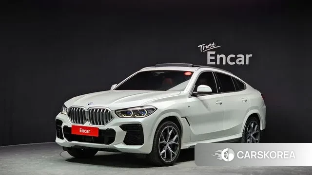 BMW X6 (G06) 2022 Белый из Кореи