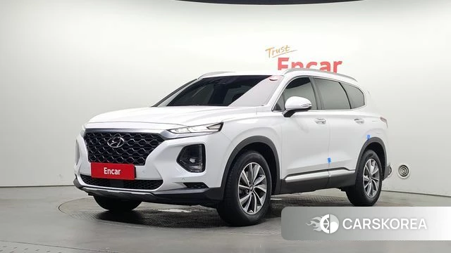 Hyundai Santa Fe TM 2019 Белый из Кореи