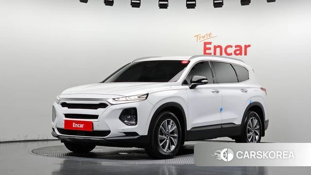 Hyundai Santa Fe TM 2018 Белый из Кореи