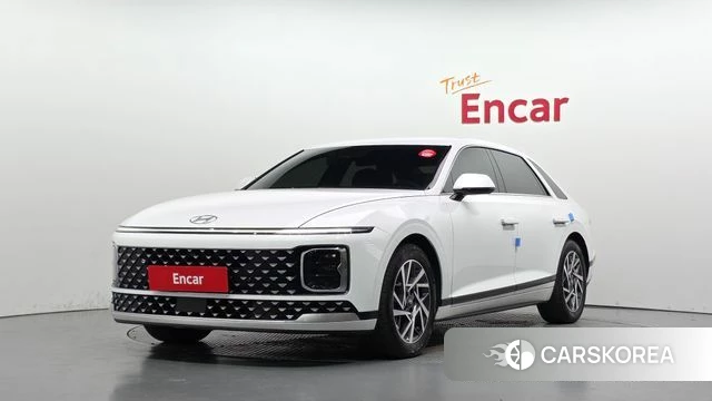 Hyundai Grandeur Hybrid (GN7) 2023 Белый из Кореи