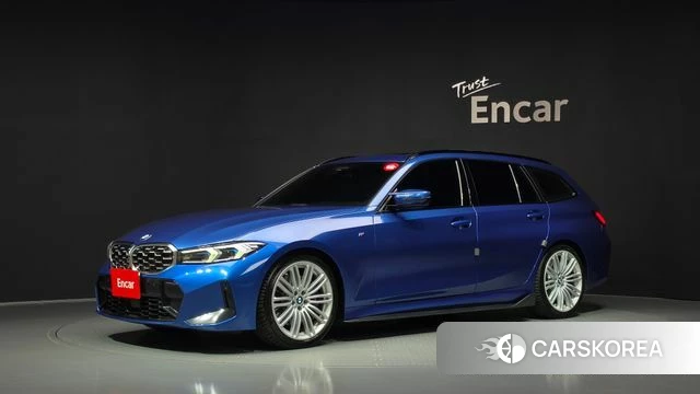 BMW 3 Series (G20) 2023 Синий из Кореи