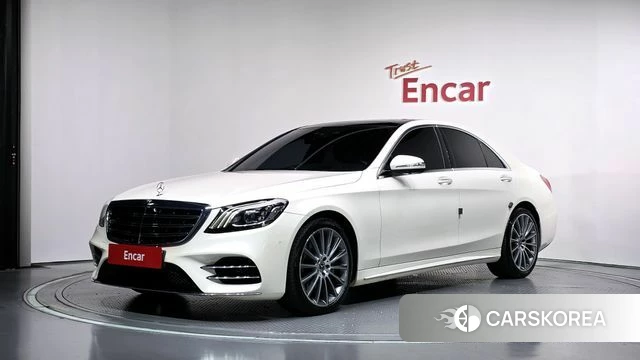 Mercedes-Benz S-Class W222 2018 Белый из Кореи
