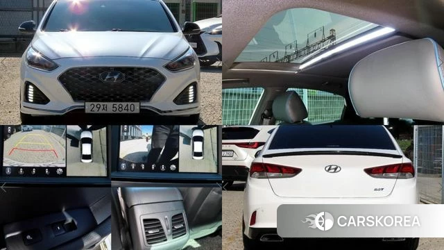Hyundai Sonata New Rise 2018 Белый из Кореи