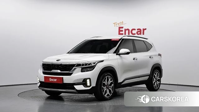 Kia Seltos 2021 Белый из Кореи