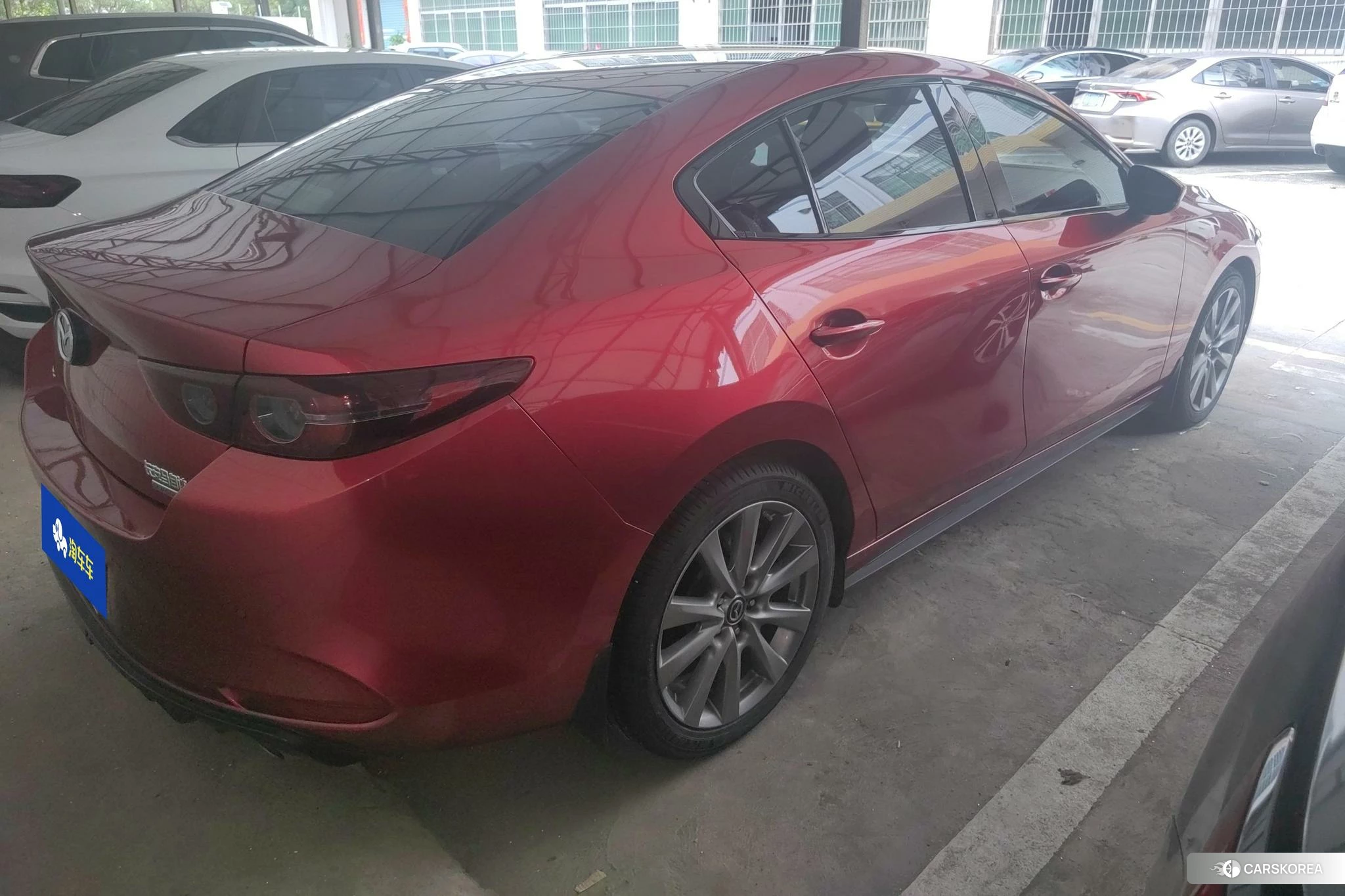 Mazda 3 2021 Красный из Китая