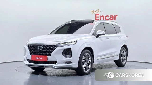 Hyundai Santa Fe TM 2019 Белый из Кореи
