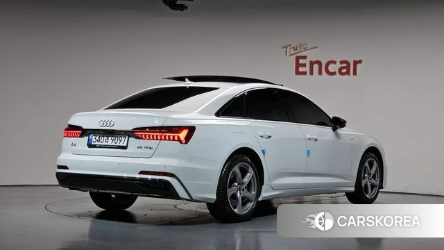 Audi A6 (C8) 2025 Белый из Кореи