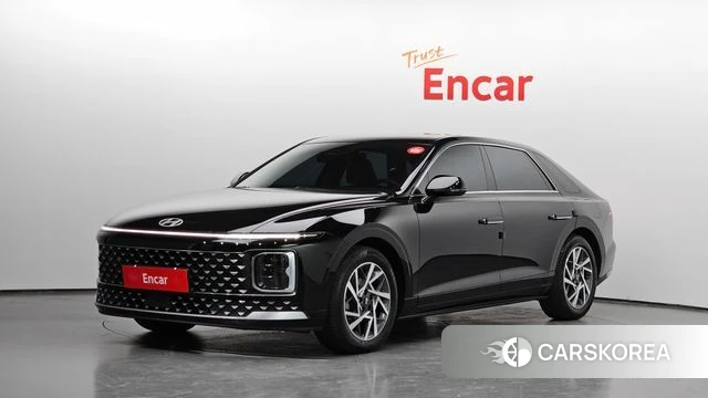 Hyundai Grandeur Hybrid (GN7) 2023 Черный из Кореи