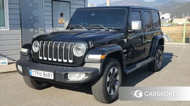 Jeep Wrangler (JL) 2021 Черный из Кореи