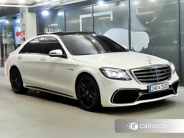 Mercedes-Benz S-Class W222 2020 Белый из Кореи