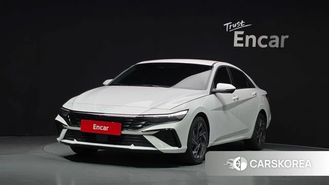 Hyundai The New Avante (CN7) 2025 Белый из Кореи