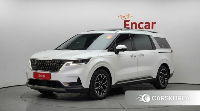 Kia Carnival 4th generation 2022 Белый из Кореи