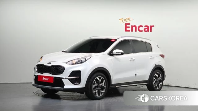 Kia Sportage The Bold 2019 Белый из Кореи