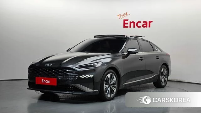 Kia K8 Hybrid 2022 Серый из Кореи