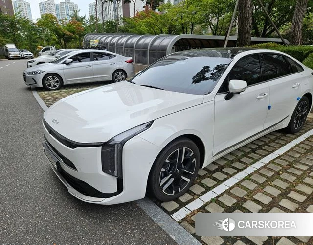 Kia The New K8 Hybrid 2024 Белый из Кореи