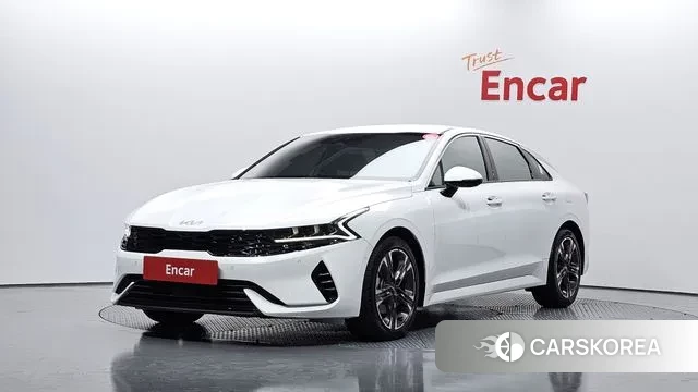 Kia K5 Hybrid 3rd Generation 2023 Белый из Кореи