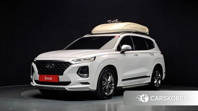 Hyundai Santa Fe TM 2019 Белый из Кореи
