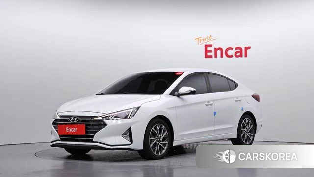 Hyundai The New Avante AD 2019 Белый из Кореи