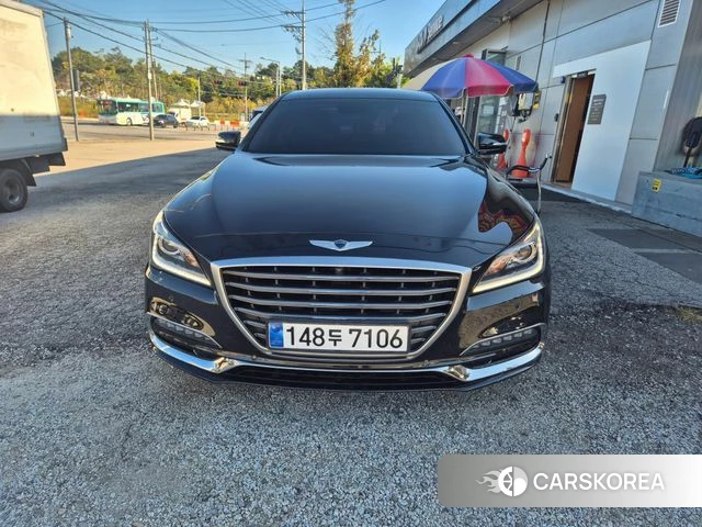 Genesis G80 2018 Черный из Кореи
