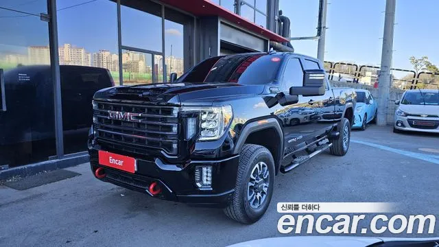 GMC Sierra 2021 Черный из Кореи