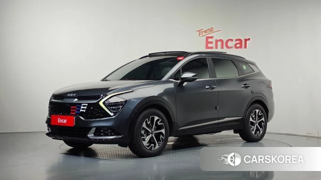 Kia Sportage 5th Generation Hybrid 2023 Серый из Кореи