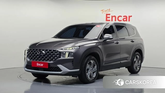 Hyundai The New Santa Fe 2022 Серый из Кореи