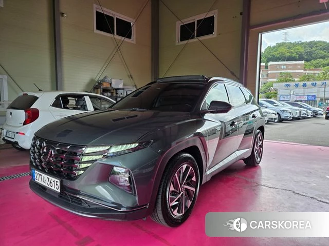 Hyundai Tucson Hybrid (NX4) 2021 Серый из Кореи