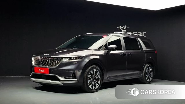 Kia Carnival 4th generation 2023 Серый из Кореи