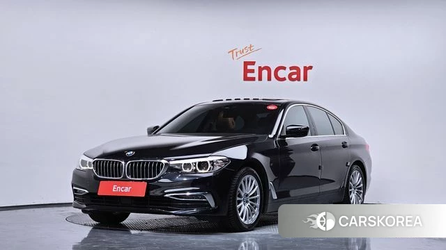 BMW 5 Series (G30) 2019 Черный из Кореи
