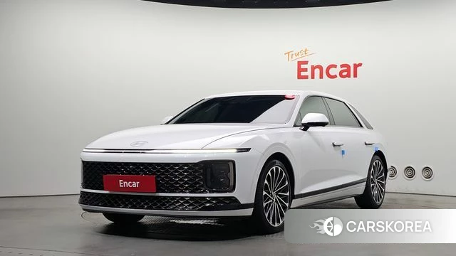 Hyundai Grandeur Hybrid (GN7) 2023 Белый из Кореи