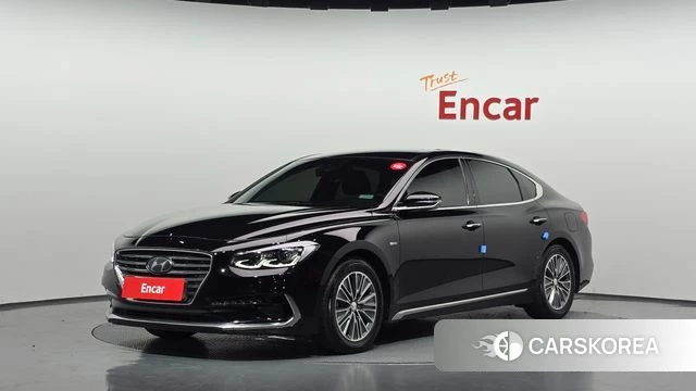 Hyundai Grandeur IG Hybrid 2019 Черный из Кореи