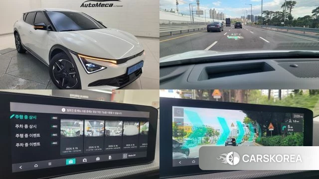Kia The New EV6 2024 Белый из Кореи