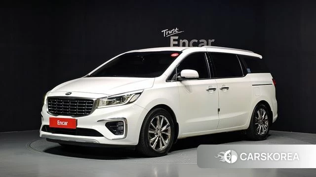 Kia The New Carnival 2019 Белый из Кореи