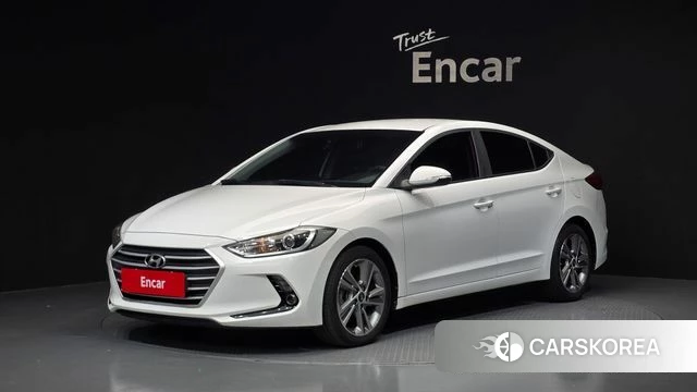 Hyundai Avante AD 2018 Белый из Кореи