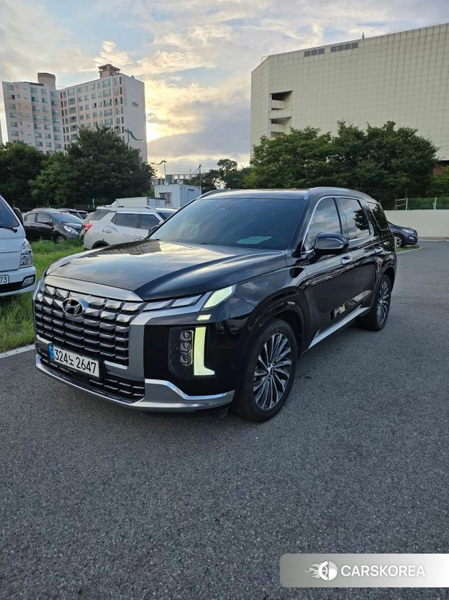 Hyundai The New Palisade 2023 Черный двухцветный из Кореи