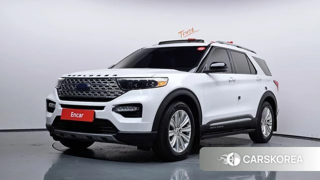 Ford Explorer 6th Generation 2020 Белый из Кореи