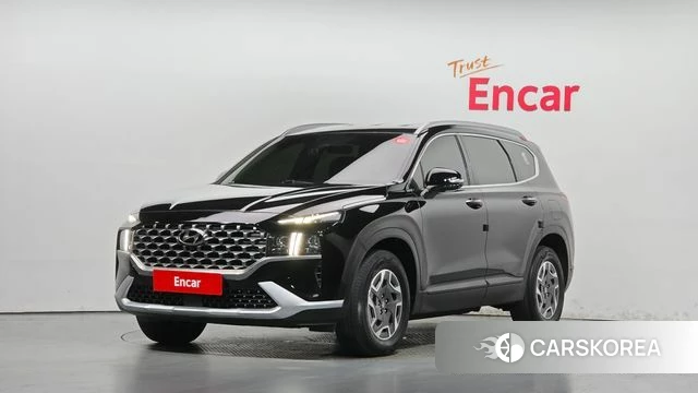Hyundai The New Santa Fe 2022 Черный из Кореи