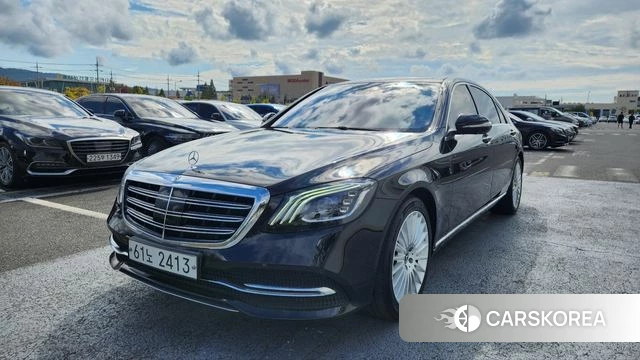 Mercedes-Benz S-Class W222 2018 Черный из Кореи