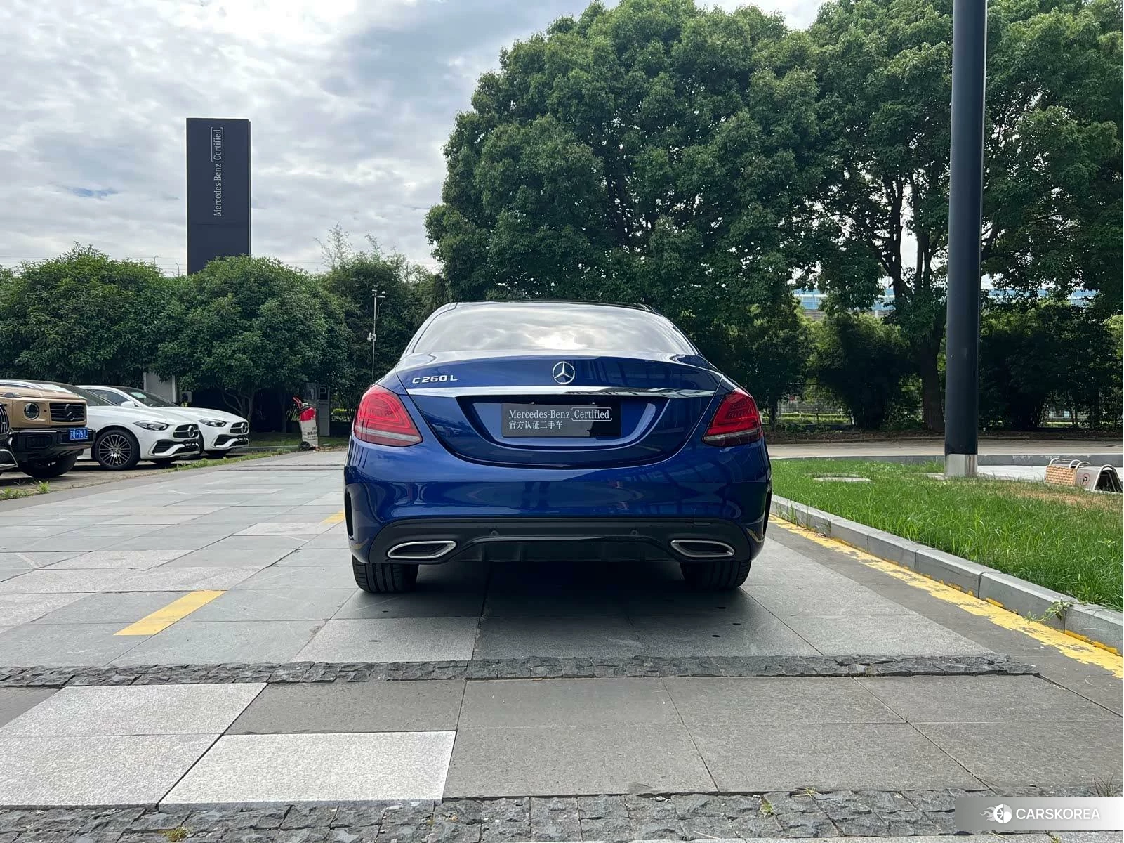 Mercedes-Benz C-class 2020 Синий из Китая