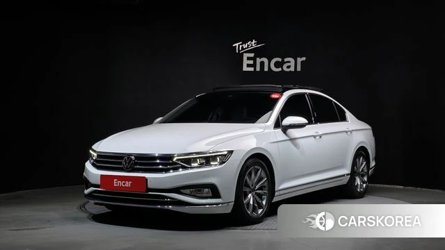 Volkswagen Passat GT (B8) 2021 Белый из Кореи