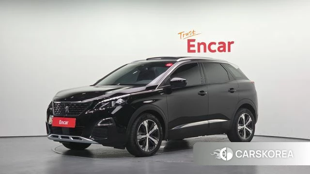 Peugeot 3008 second generation 2020 Черный из Кореи