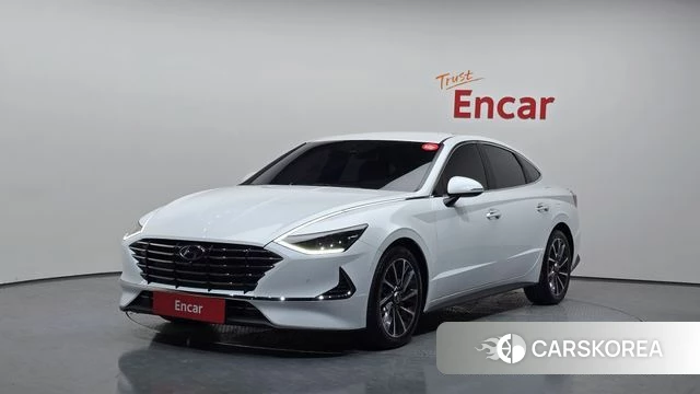 Hyundai Sonata (DN8) 2020 Белый из Кореи
