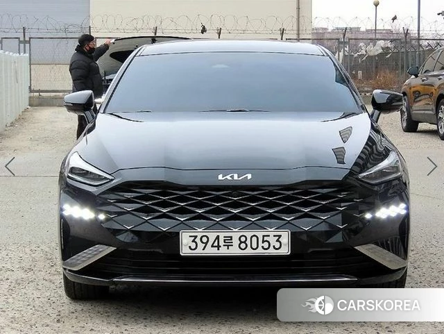 Kia K8 2021 Черный из Кореи