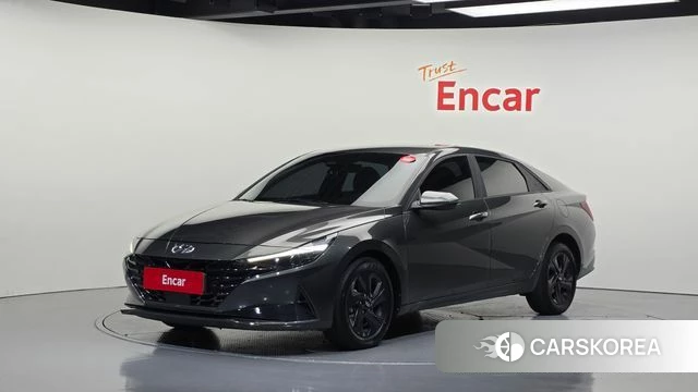 Hyundai Avante (CN7) 2023 Серый из Кореи