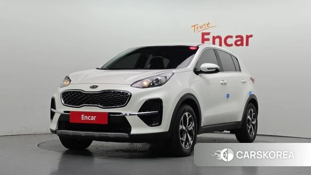 Kia Sportage The Bold 2021 Белый из Кореи