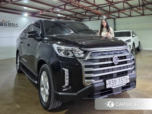 Ssangyong The New Rexton Sport 2021 Черный из Кореи