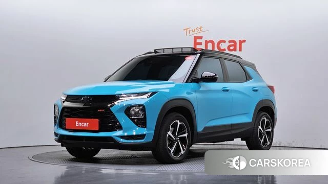 Chevrolet (GM Daewoo) Trailblazer 2021 Небесно-голубой из Кореи